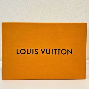 Authentic Louis Vuitton Signature Orange Box